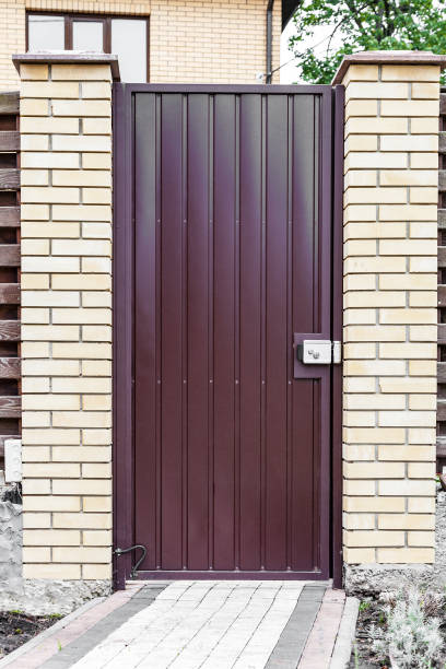 istock New metallic entrance wicket 954366422