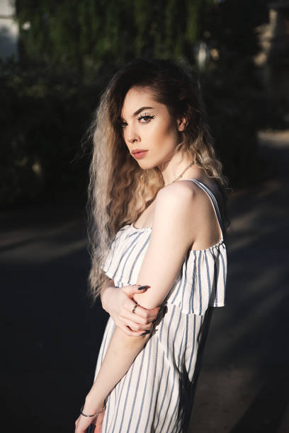 istock Beautiful young woman outdoor 954368682