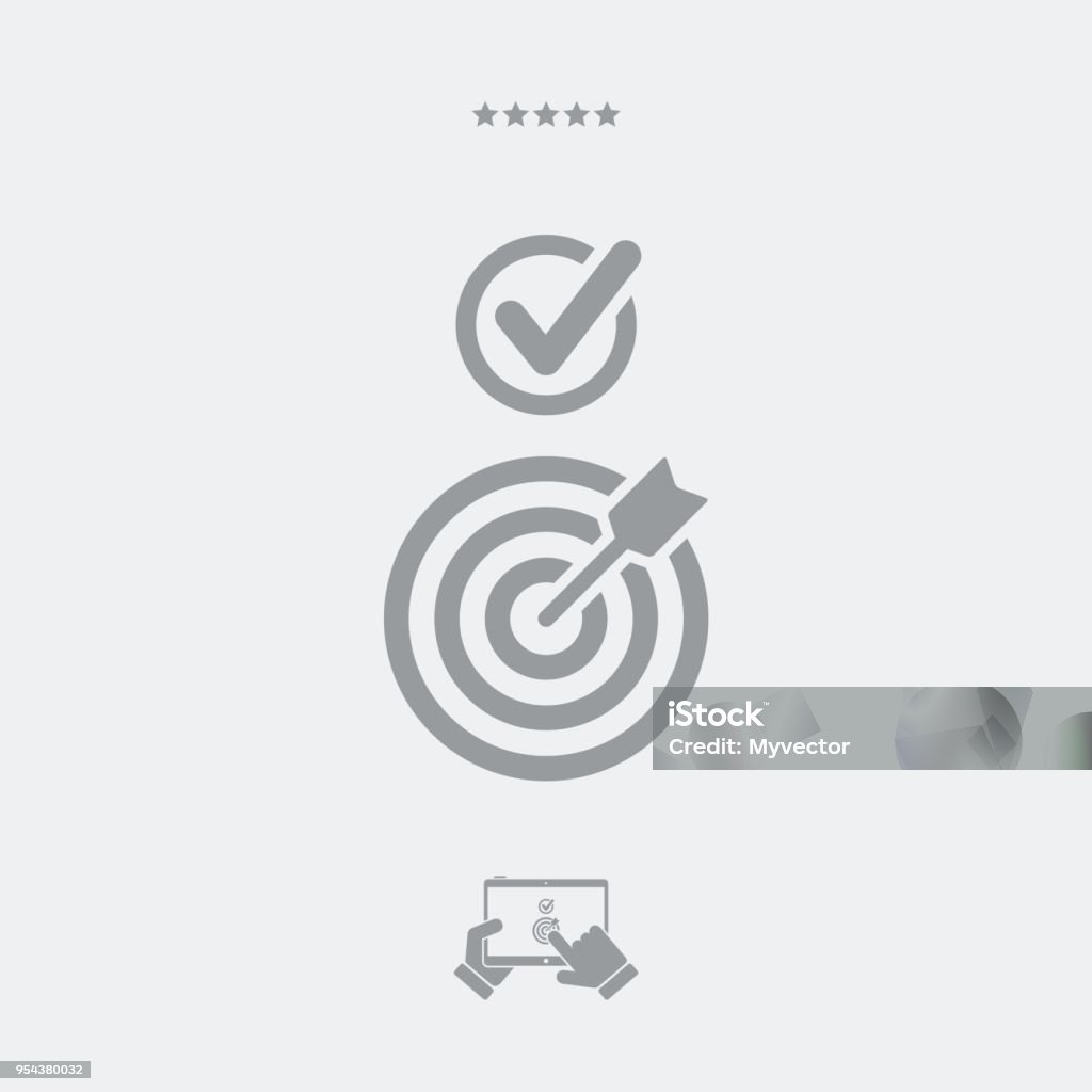 Target Hit Sign Target Hit Stock Illustration - Download Image Now - Accuracy ...