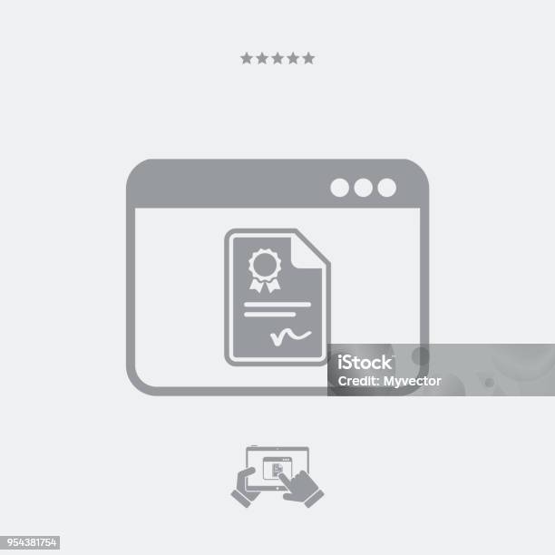 Web Document Service Stock Illustration - Download Image Now ...
