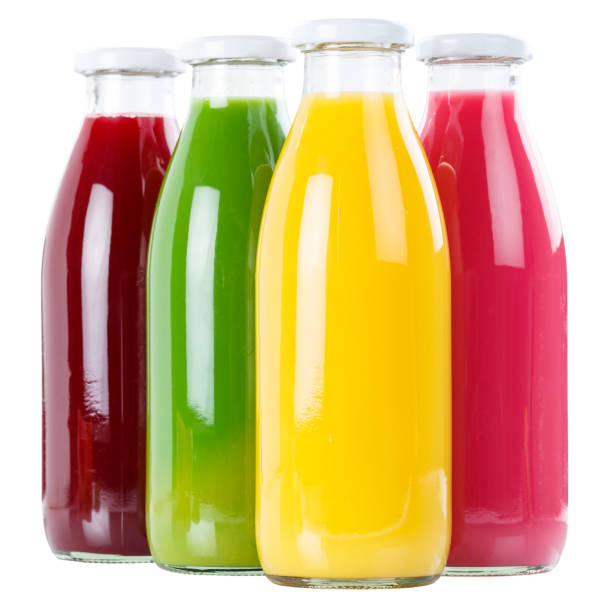 istock Smoothie juice orange smoothies in bottle square isolated 954405182