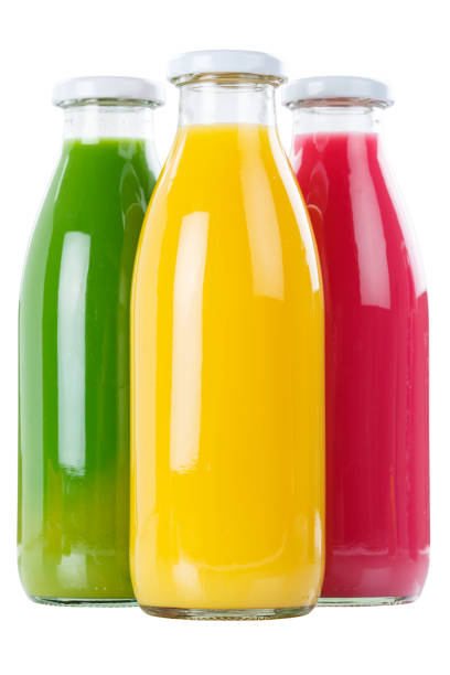 istock Fruit juice smoothie smoothies in bottle portrait format isolated 954407432