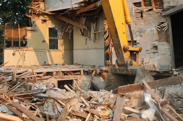 istock Farm House Demolition 954407844