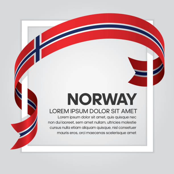 ilustrações, clipart, desenhos animados e ícones de fundo de bandeira da noruega - norwegian flag norway flag freedom