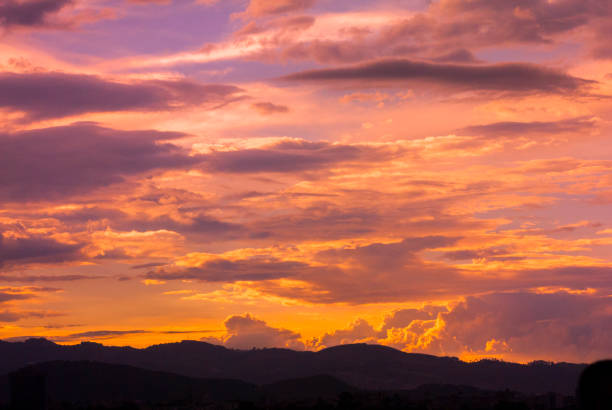 istock Beautiful sunset. color clouds in Guatemala 954419814