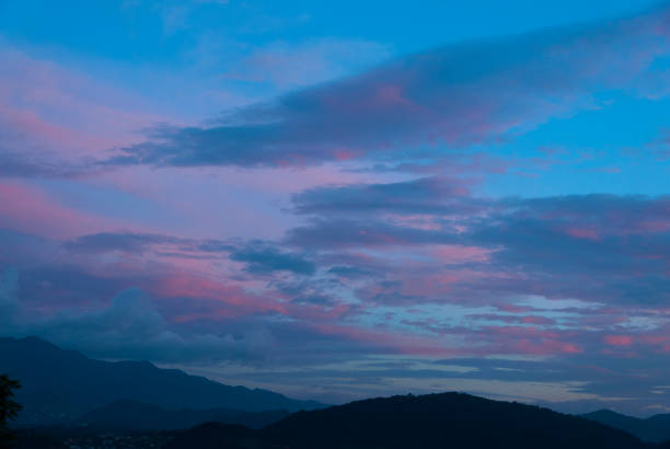 istock Beautiful sunset. color clouds in Guatemala 954422406