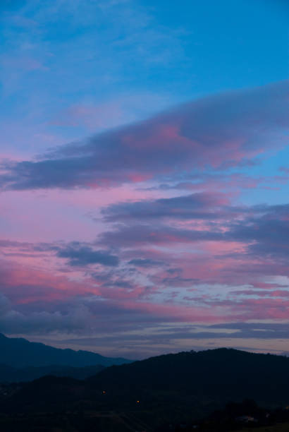 istock Beautiful sunset. color clouds in Guatemala 954422424