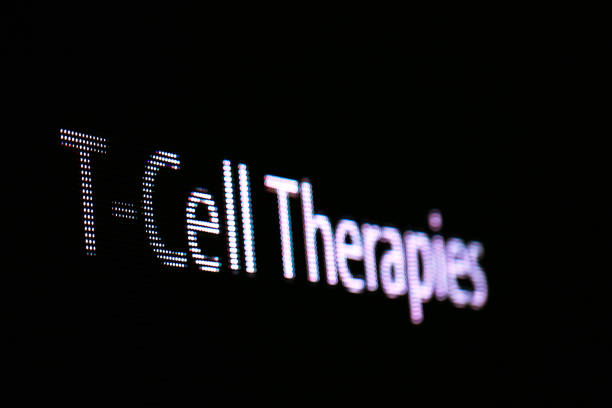 istock T cell therapies letter in LED billboard screen 954433650