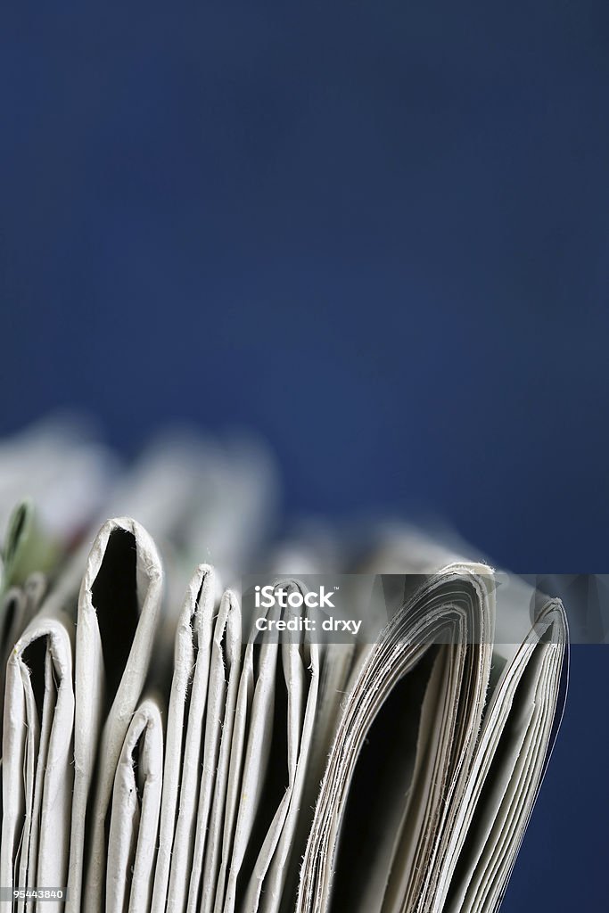 Zeitungen stack Konzept - Lizenzfrei Artikel - Publikation Stock-Foto