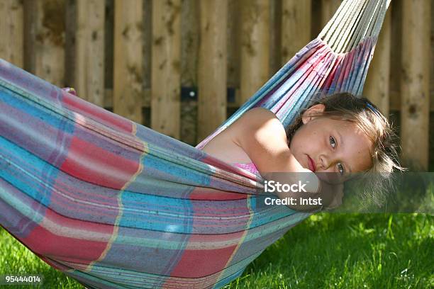 Little Girl Sleeping In Hammock Stock Photo - Download Image Now - Adults Only, Beautiful People, Beautiful Woman