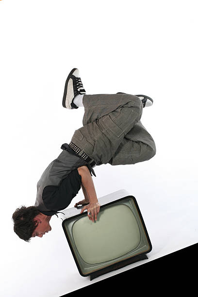 istock Media TV stunt concept 95444057