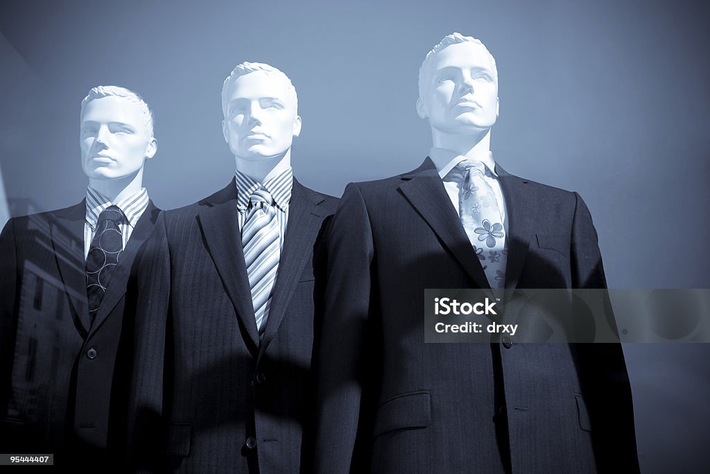 Hombres dummies en trajes - Foto de stock de Adulto libre de derechos