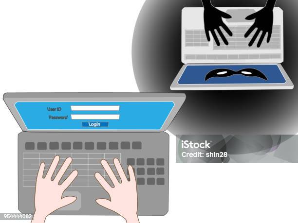 Computer Note Stock Illustration - Download Image Now - Antivirus ...