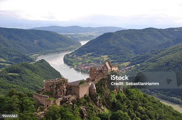 Burg Aggstein - Fotografie stock e altre immagini di Castello - Castello, Ambientazione esterna, Austria