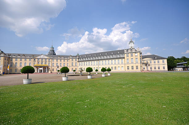 Karlsruhe Castle 2009 stock photo