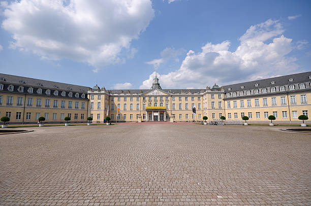 A photo of Schloss Karlsruhe taken in 2009 stock photo