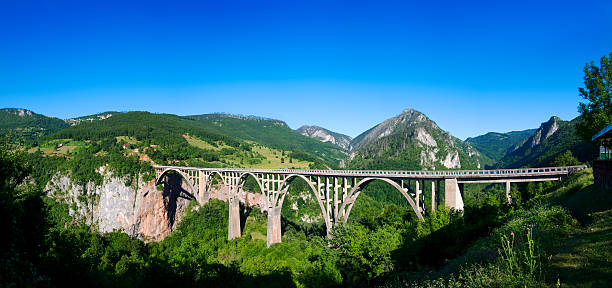 istock Bridge over canyon, Tara river Montenegro 95444960