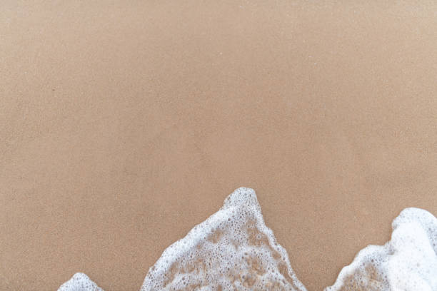 istock Soft Wave of the sea on the sand beach.Selective focus. 954452584