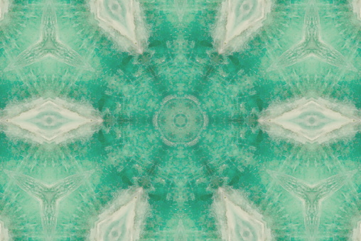Digitally Designed Modern Style Crystal Gemstone Inspired Mandalas from my Photographic Images for a Modern Boho Style