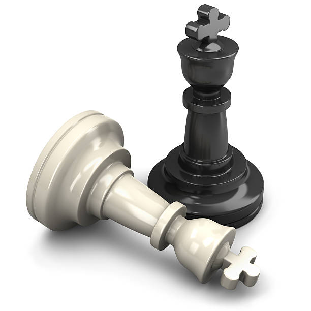 checkmate con cama King - foto de stock