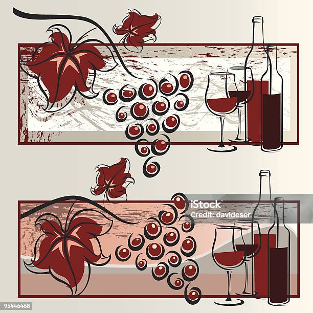 와인 포도 와인잔에 대한 스톡 벡터 아트 및 기타 이미지 - 와인잔, 포도, 와인 감별사