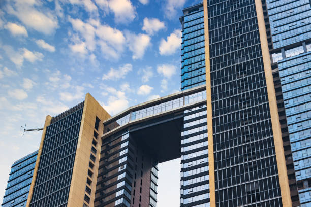 istock External facade of modern commercial housing 954467430