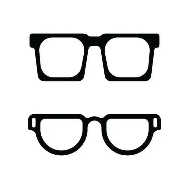 Vector illustration of Vector Glasses