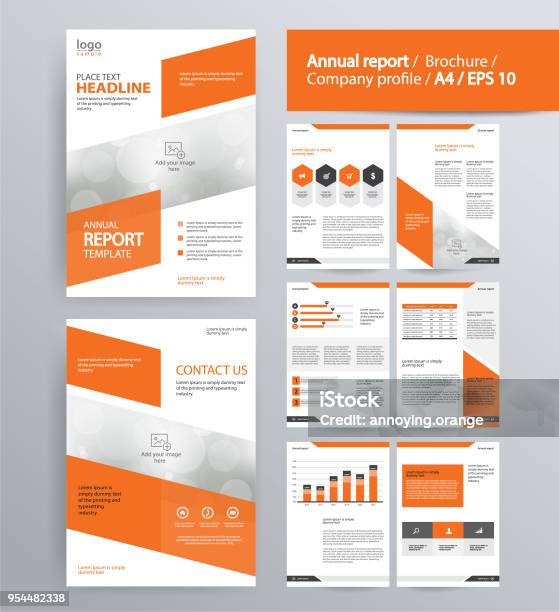 Brochure Design Stock Illustration - Download Image Now - Report - Document, Template, Plan - Document