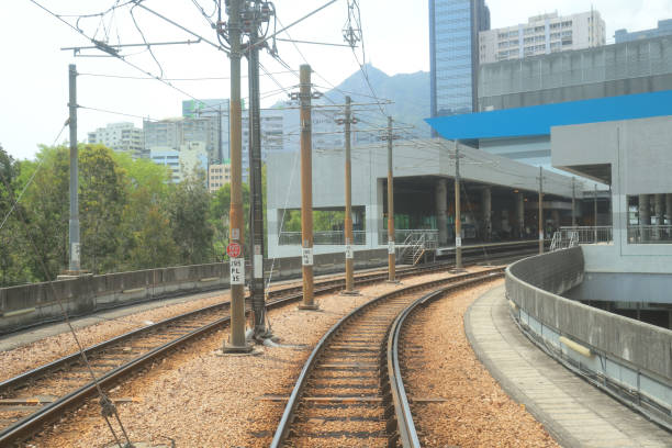 istock Hong Kong MTR Light Rail.  Tuen Mun District 954486918