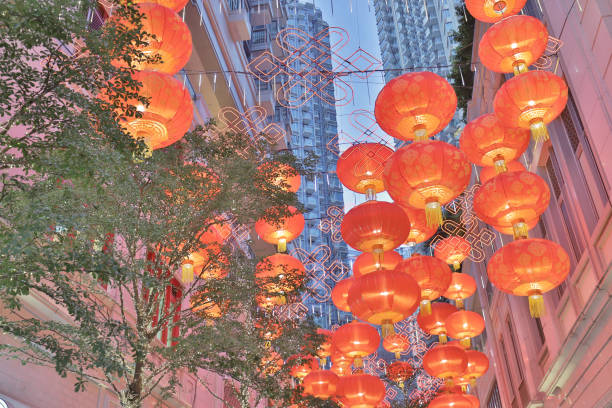 istock Lee Tung Avenue at night wan chai 954487288