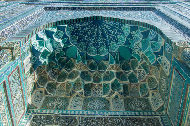 istock elements of ancient architecture of Central Asia 954496896