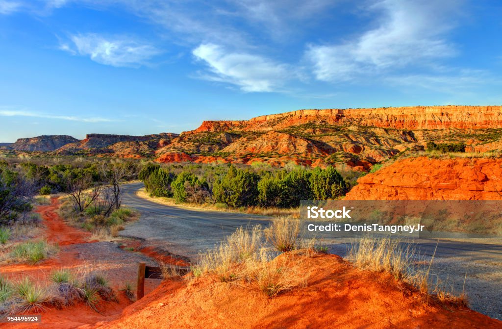 Palo Duro Canyon The second largest canyon in the country lies in the heart of the Texas Panhandle Palo Duro Canyon is a canyon system of the Caprock Escarpment. Texas Stock Photo