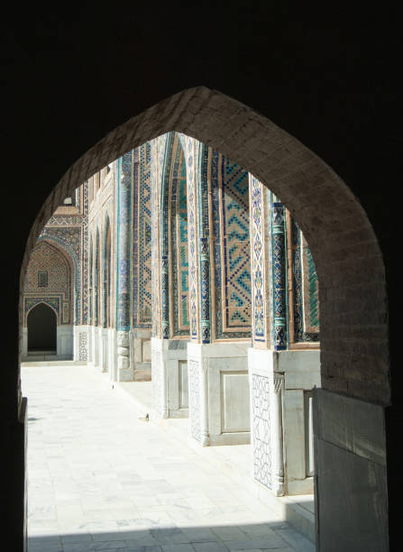istock elements of ancient architecture of Central Asia 954497138
