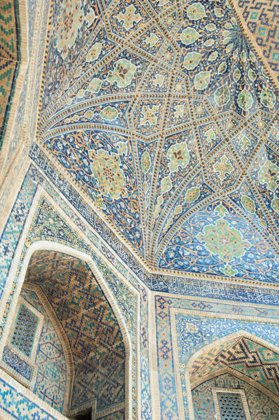 istock elements of ancient architecture of Central Asia 954499972