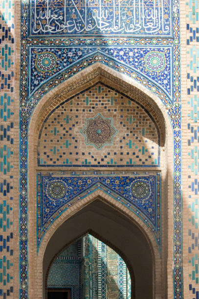 istock elements of ancient architecture of Central Asia 954501236