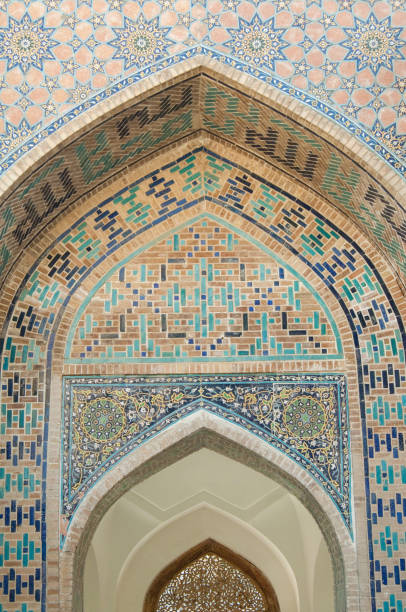 istock elements of ancient architecture of Central Asia 954501436