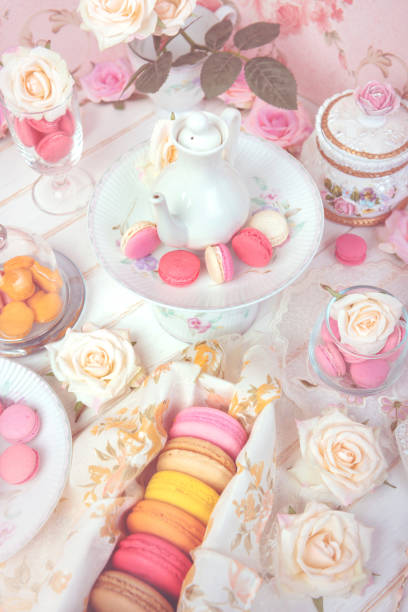 istock macarons or macaroons dessert sweet beautiful to eat 954501806