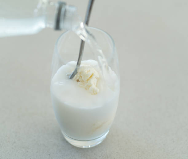 istock Lemonade and hokey pokey ice cream cold drink 954514590