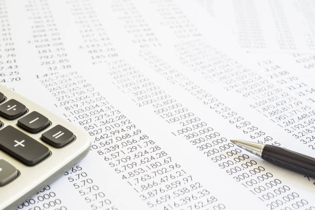 istock Audit and accounting reports of financial statements. 954514652