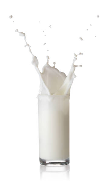 istock Splash in a glass of milk 954518428