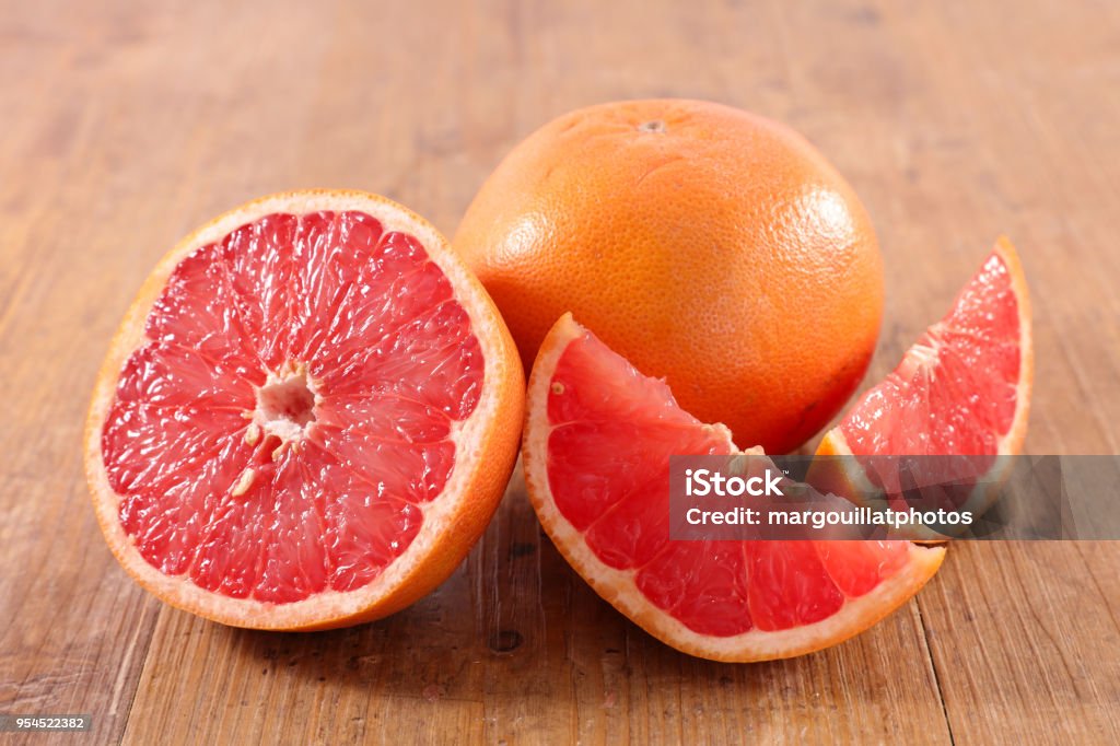 fresh red grapefruit Grapefruit Stock Photo