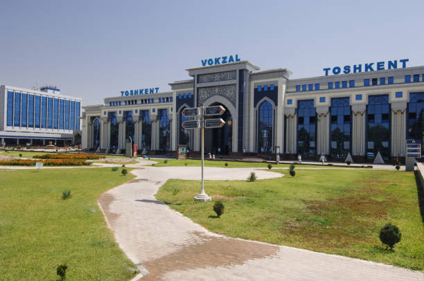 istock Railway station in Uzbekistan 954523096