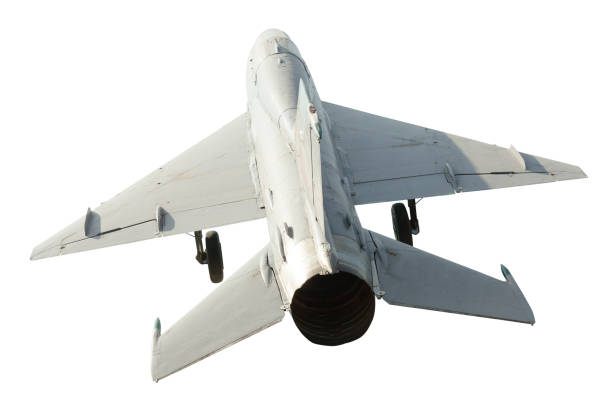 istock military airplane isolated on white 954526330