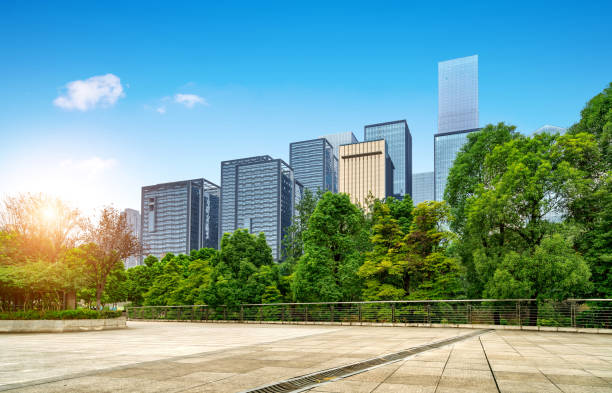 istock Chongqing's modern buildings 954529486