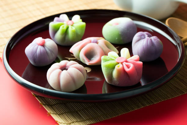 istock Japanese traditional confectionery wagashi 954539384