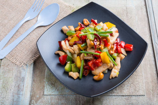 istock Thai food,stir fired chicken with cashew nuts 954554524