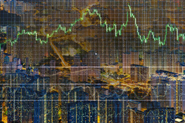 istock Stock market on display 954564808