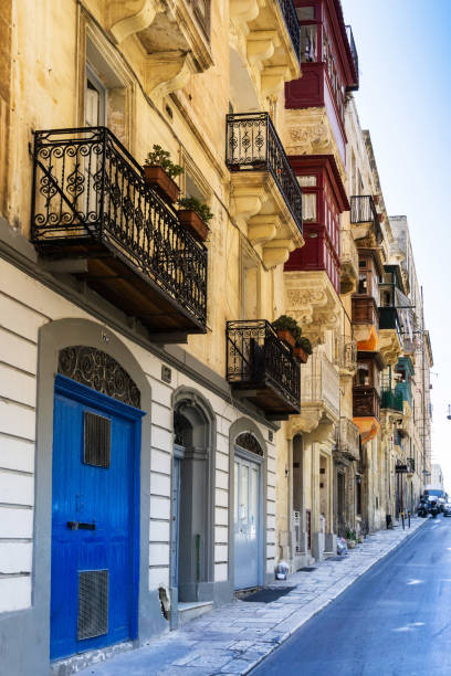 istock VALLETTA, MALTA - June 28, 2017: Typical street view of Valletta in Malta 954565132