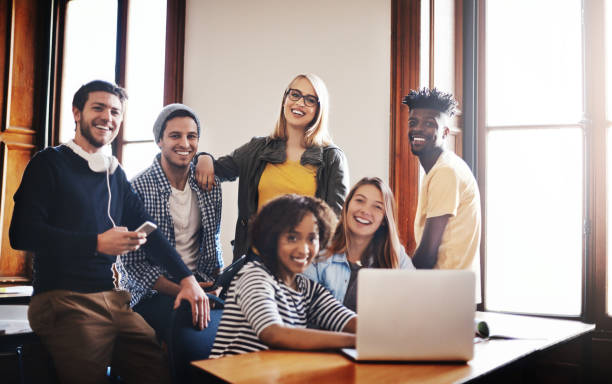 istock With a team like this, we'll sure ace the assignment 954566048