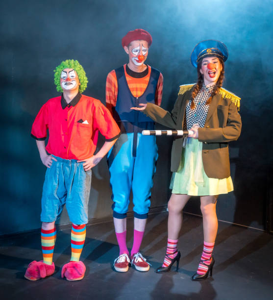 istock Funny Trio of Clowns 954568556